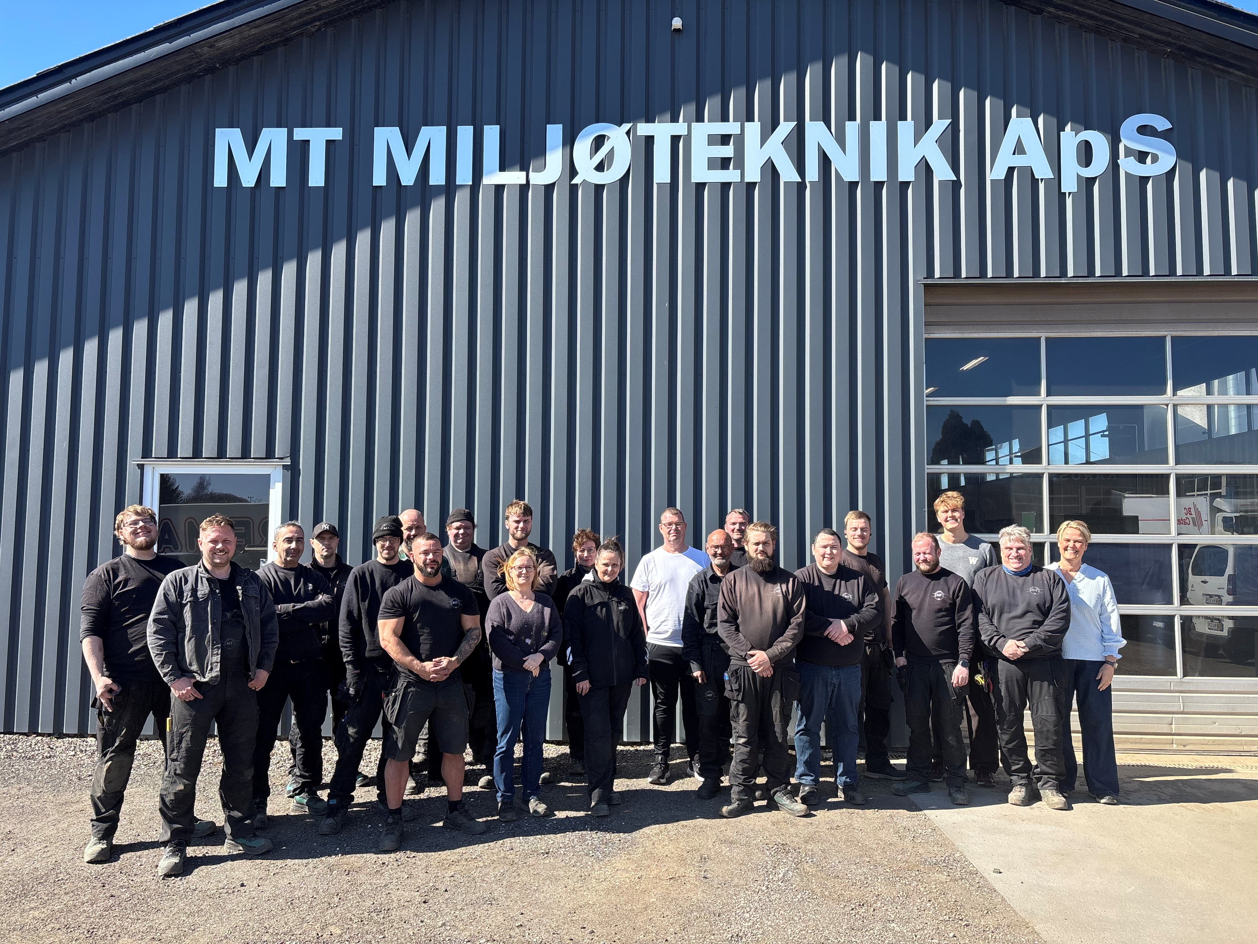 MT Miljøteknik — hele holdet samlet
