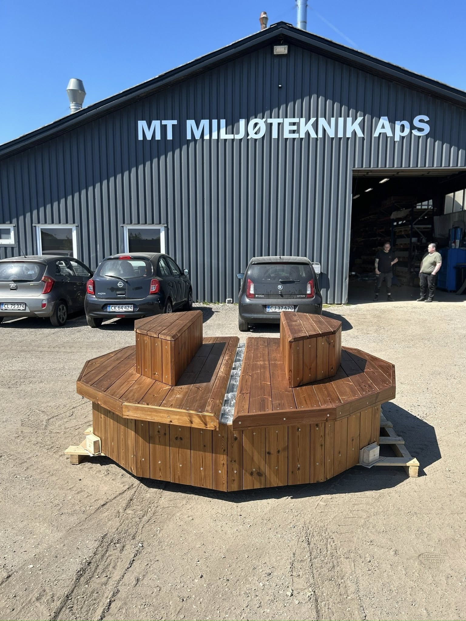 Aludæksler m. træbeklædning